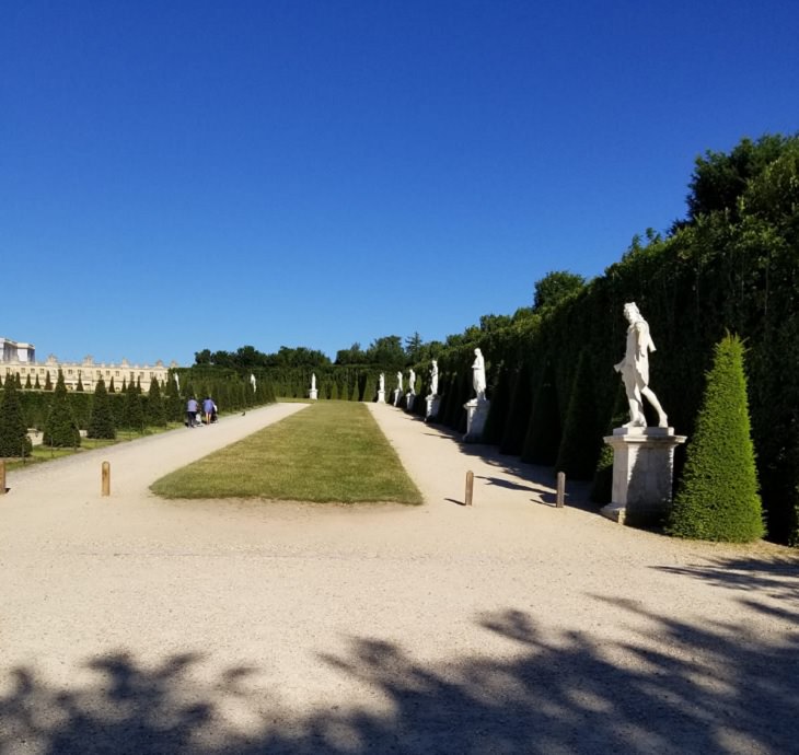 Walkway, Garden, Chateau De Versailles, Ile De France, Paris, Palace, Royal Mansion, Garden, Forest, Fountain Show, Music and Lights Show