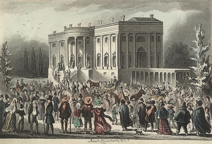 President Andrew Jackson, Inauguration, 1829, White House, Presidential Palace, Executive Mansion, History, Stories, Facts