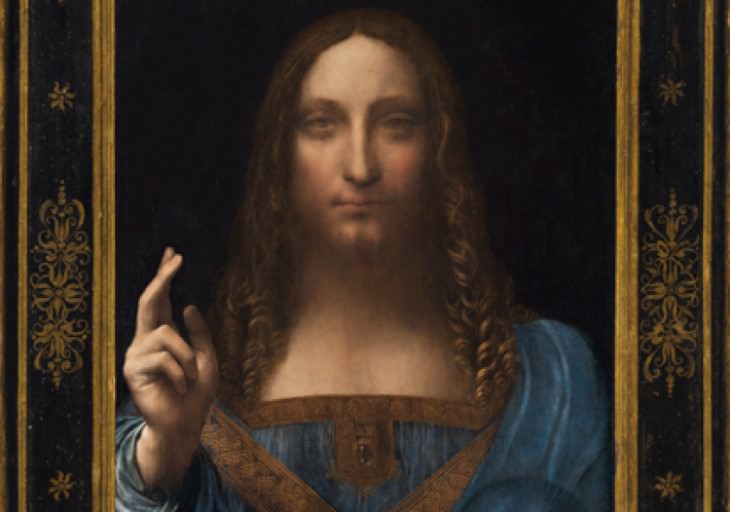 most expensive items Salvator Mundi painting