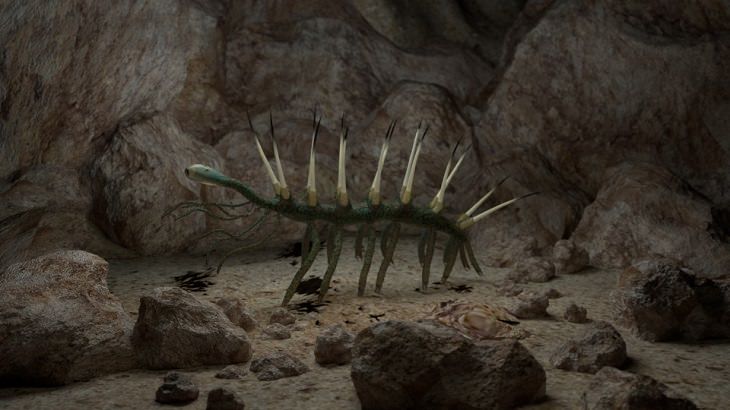 Crazy, odd, weird and strange species that are now extinct, Hallucigenia