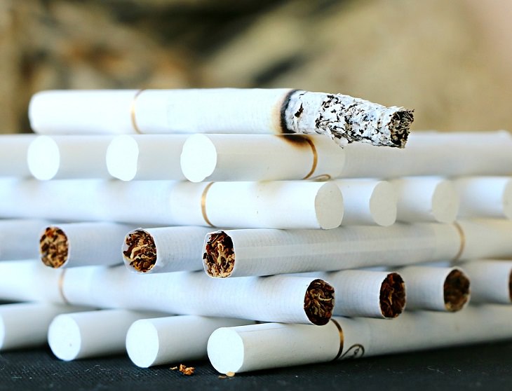 Odd Items to Eat Cigarette: