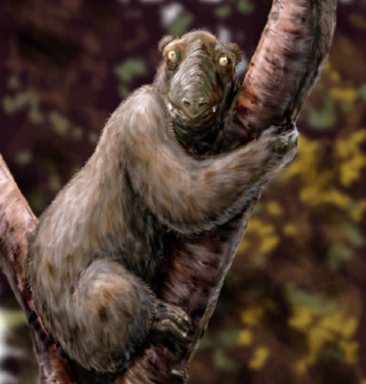 Crazy, odd, weird and strange species that are now extinct, Koala Lemur