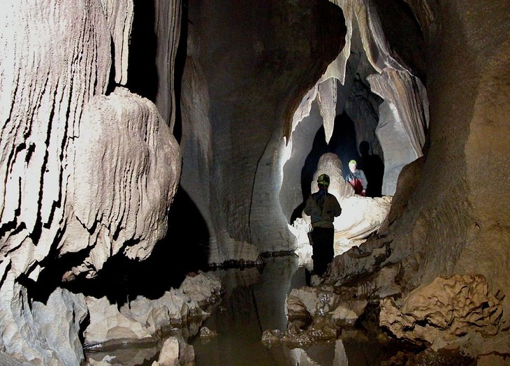 Majestic Beautiful Sights of the Northeast Indian State, Meghalaya, one of the seven sisters states, The limestone Caves of Jaintia Hills