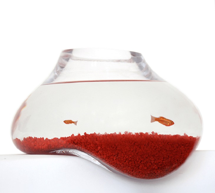Creative and Unusual Aquariums with an interesting design, bubble tank