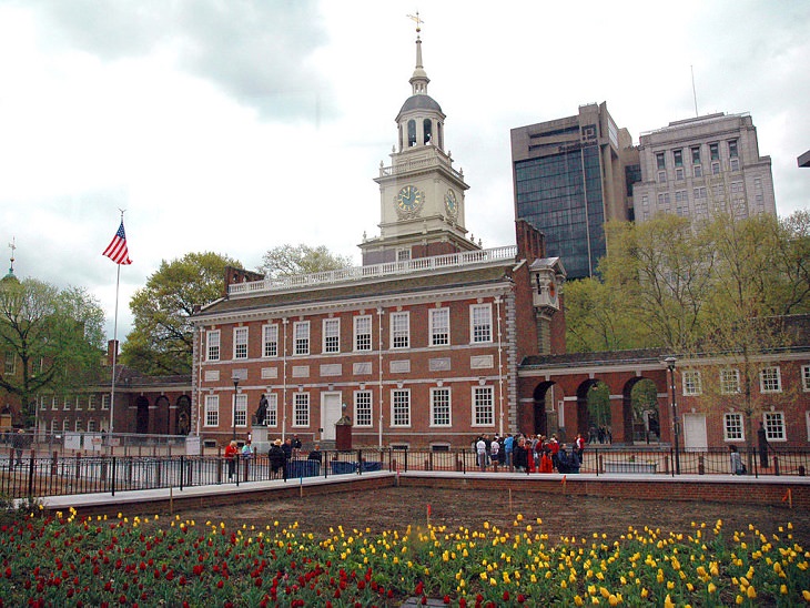 Incredible destinations, structures, monuments, and natural landscapes listed as UNESCO World Heritage Sites, Independence Hall, Philadelphia, Pennsylvania