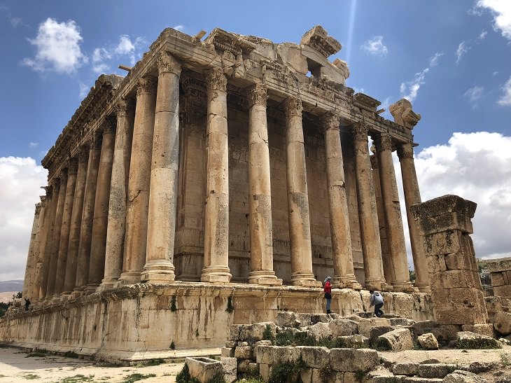 Ancient Eastern Engineering Marvels The Temple of Bacchus, Lebanon