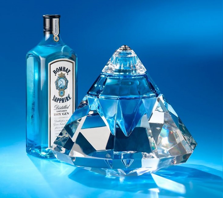 Most expensive spirits, liquors and alcohols sold across the world, Bombay Sapphire Revelation: $200,000