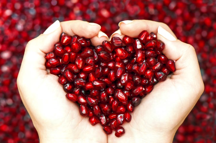 pomegranate seeds