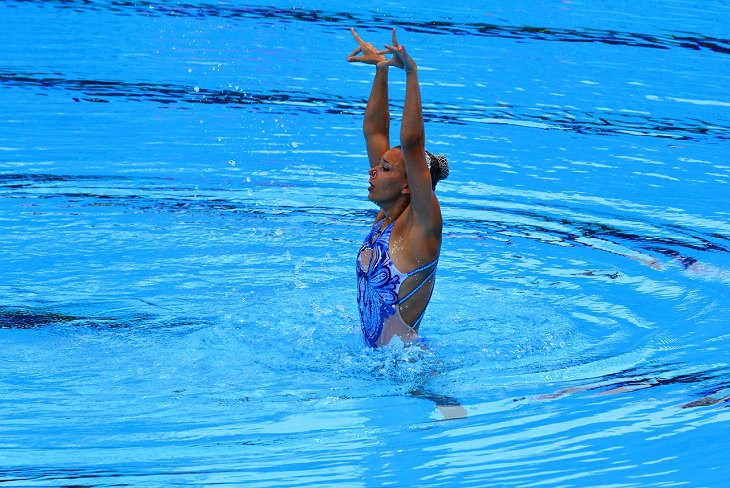 Crazy and weird sports that were once but are no longer in the Olympic Games, Solo Synchronized Swimming