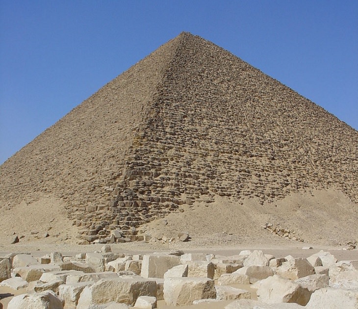 Great Pyramids of the World, The Red Pyramid, the North Pyramid, the Bat Pyramid, Egypt, Dahshur necropolis