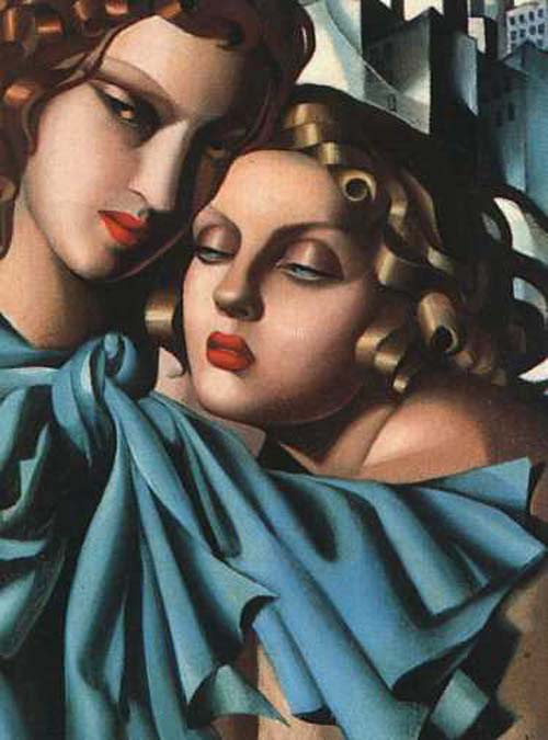  Artist profile of Tamara de Lempicka, the girls 1930