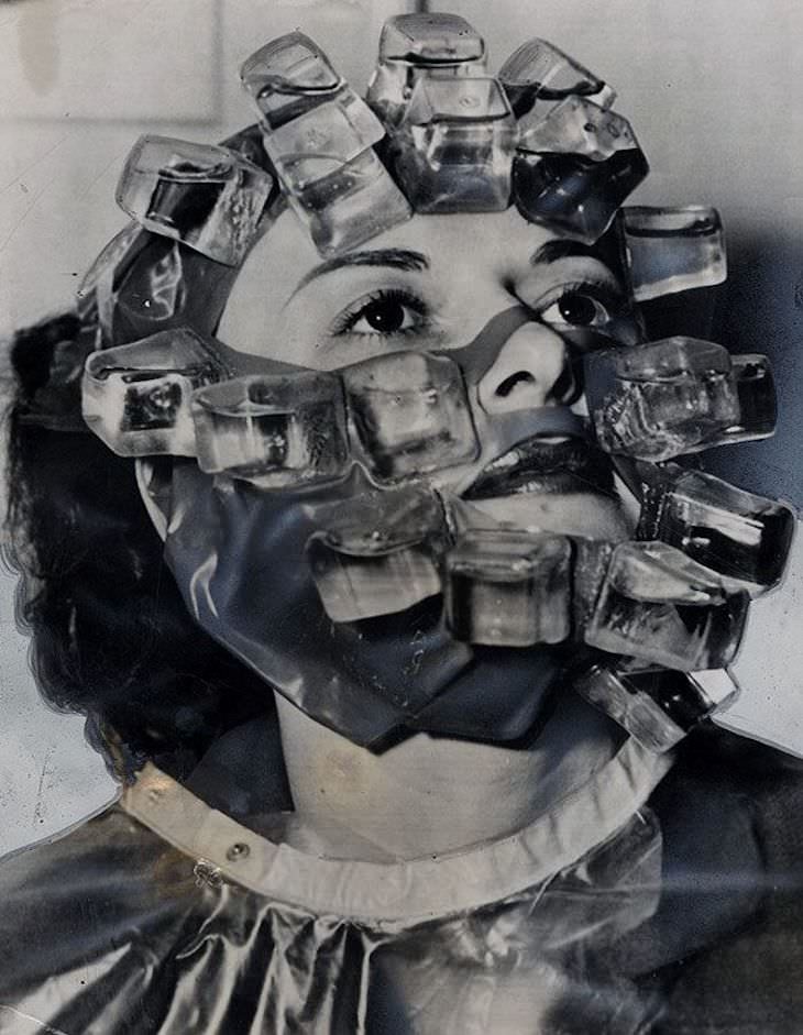 Past Beauty Practices That Seem Strange Today, Max Factor's 1931 Ice Mask