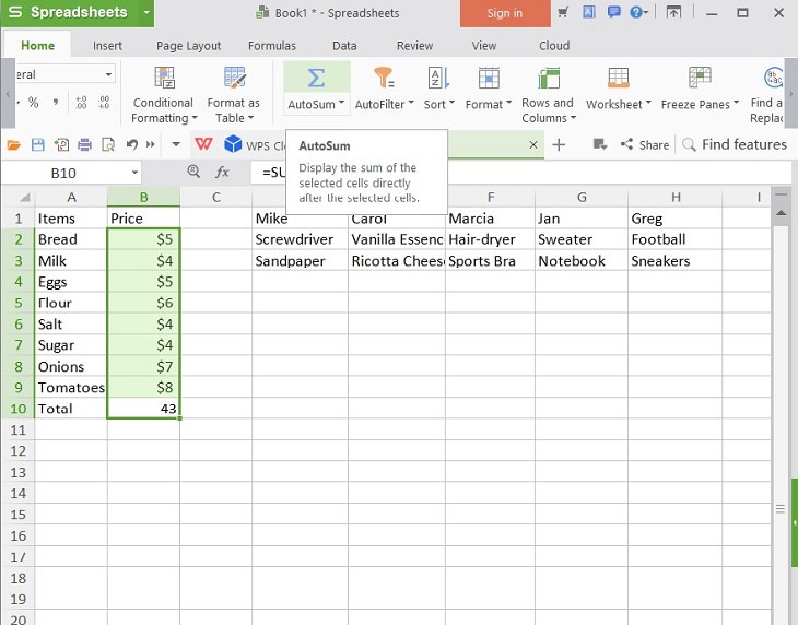 Household and Personal Uses For Excel