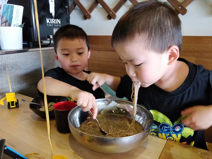 Food etiquette and table manners followed in different countries around the world, slurping noodles is acceptable in Japan and in some places considered as polite to show enjoyment of the food