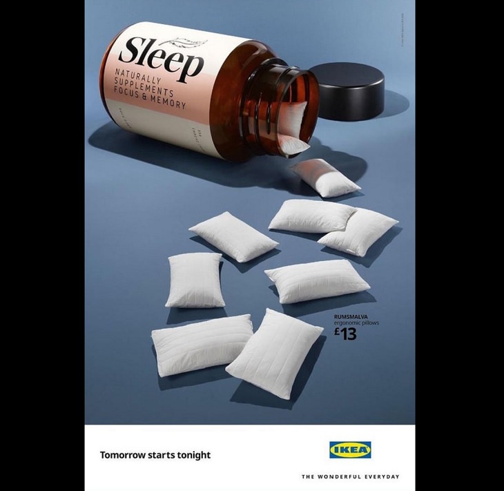 Ingenious and creatively designed advertisements (ads), Ikea