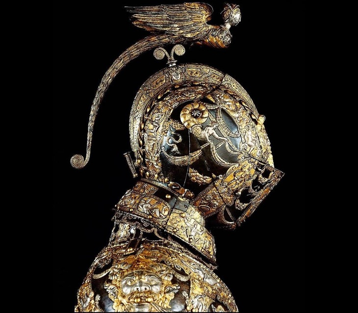 Amazing photographs of designs and manmade creations across the world, Parade armor in Vienna that was given to the Archduke of Austria, Ferdinand II of Tyrol