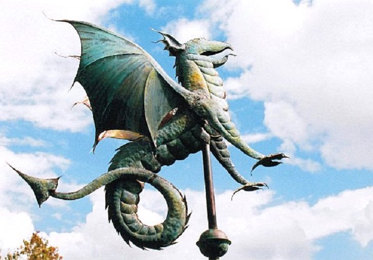 Dragons found in mythology from different countries around the world, Wyvern