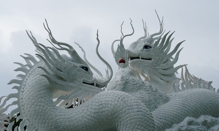 Dragons found in mythology from different countries around the world, Rồng
