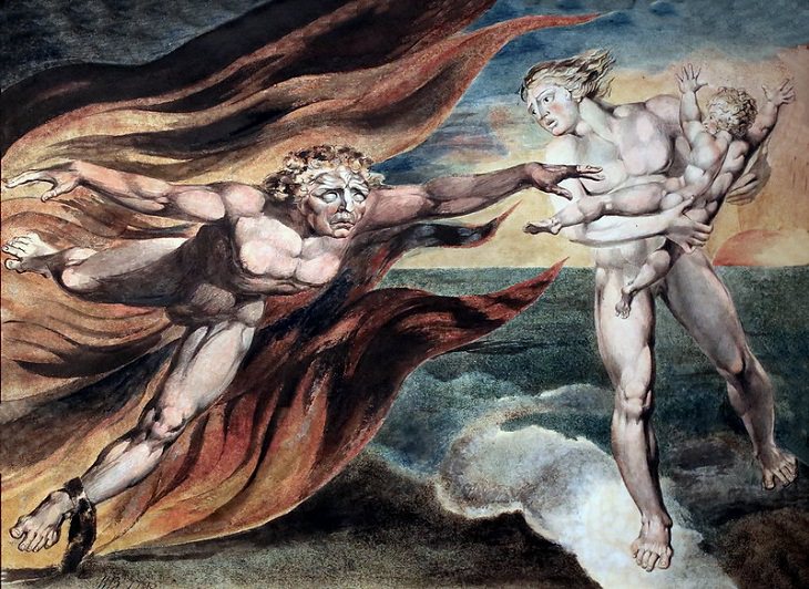 William Blake, angels 