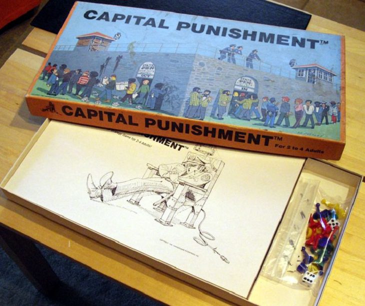 Weirdest Old Board Games Capital Punishment 