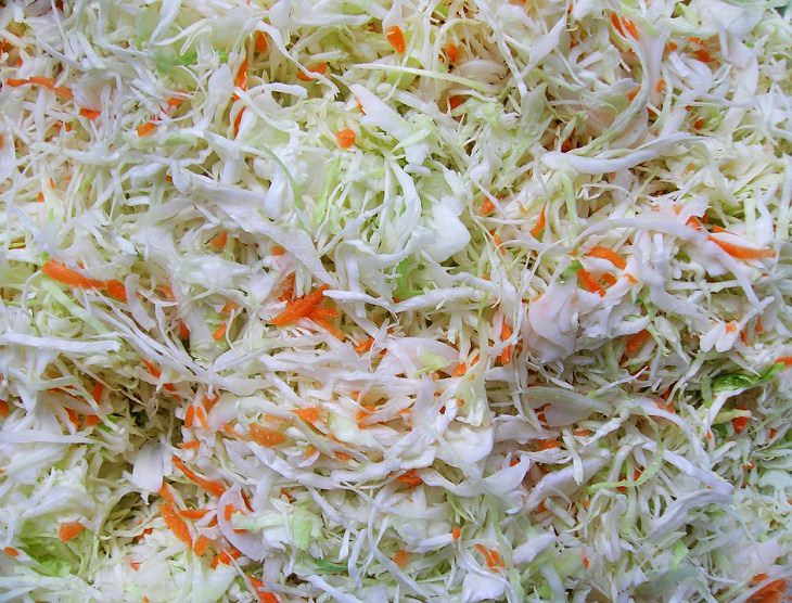 Long-lasting food items Sauerkraut