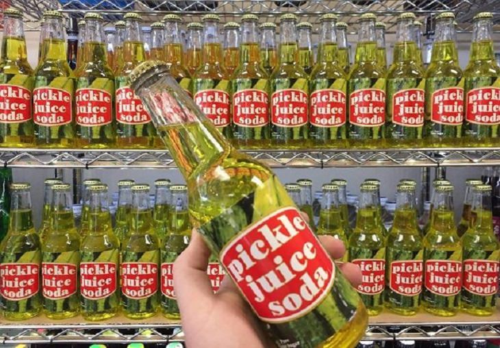 Weird, Strange and Odd soda flavors from around the world, Pickle Juice Soda