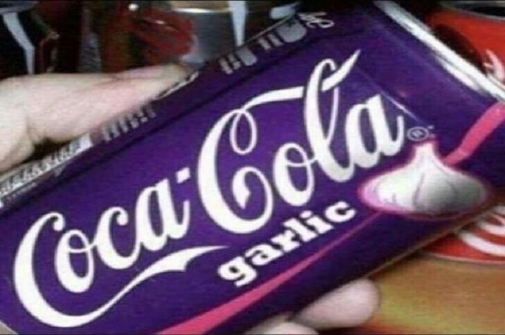 Weird, Strange and Odd soda flavors from around the world, coca cola garlic