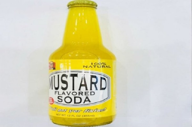 Weird, Strange and Odd soda flavors from around the world, Mustard Soda