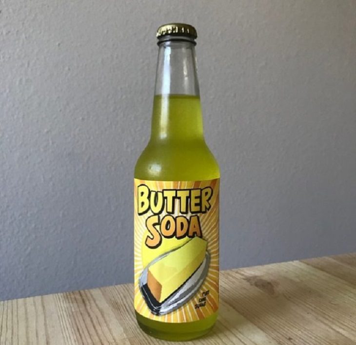 Weird, Strange and Odd soda flavors from around the world, Butter Soda