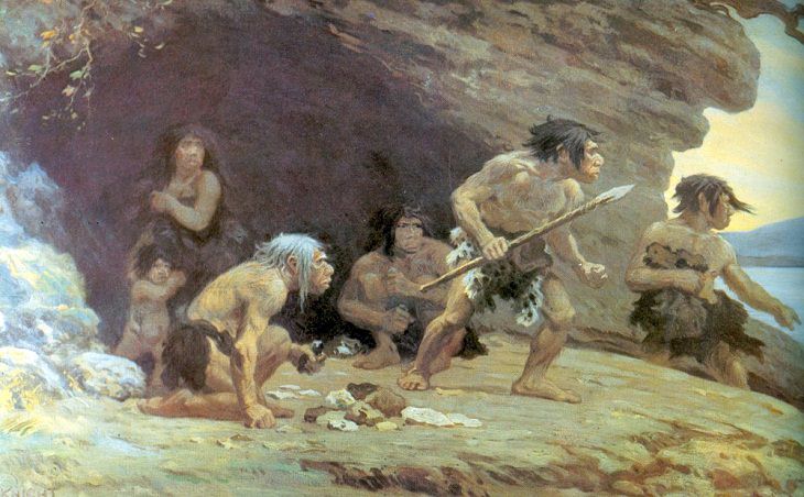 Neanderthals artists