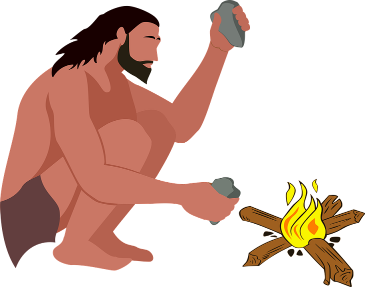  Neanderthals fire