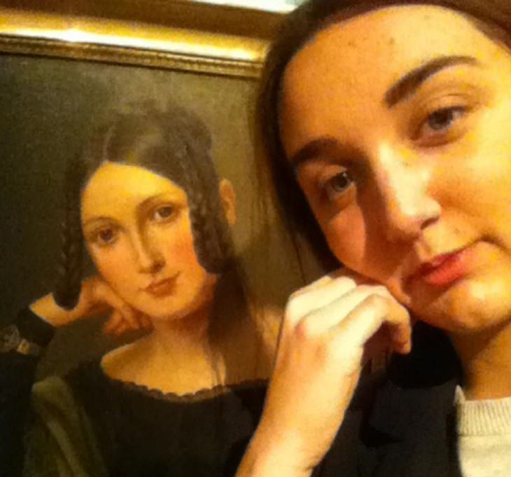 People who found their doppelgangers in art museums and paintings all over the world, 