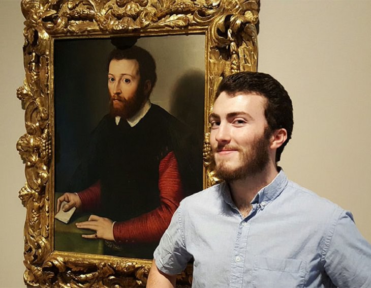People who found their doppelgangers in art museums and paintings all over the world, 