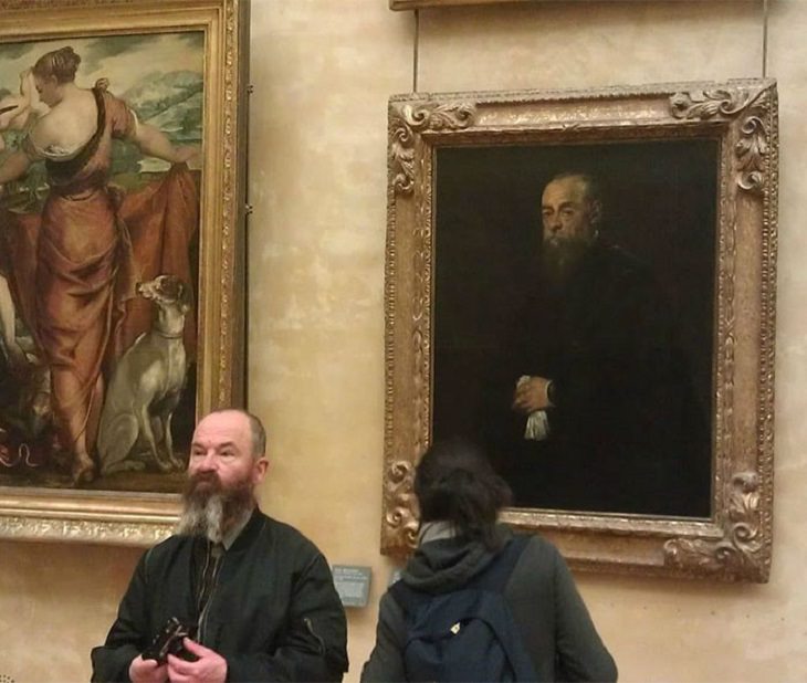 People who found their doppelgangers in art museums and paintings all over the world, 