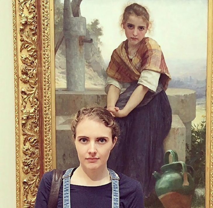 People who found their doppelgangers in art museums and paintings all over the world, 