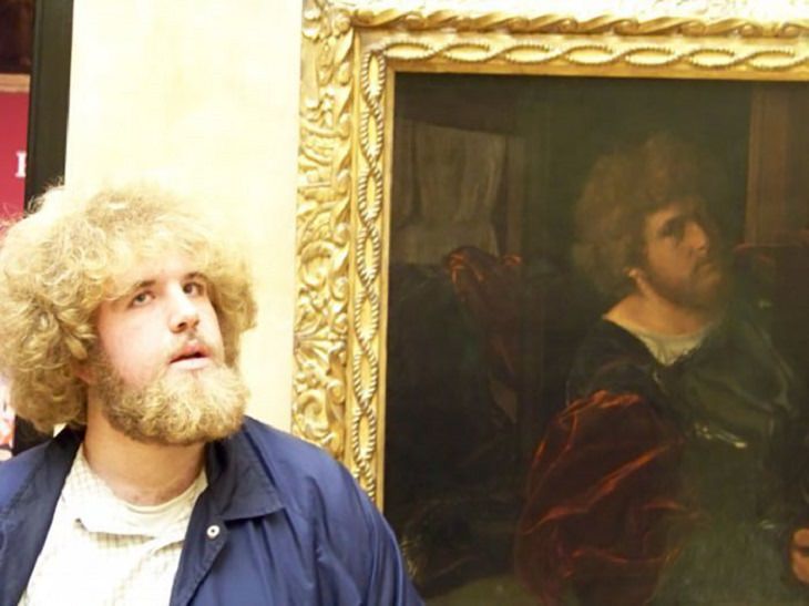 People who found their doppelgangers in art museums and paintings all over the world, 