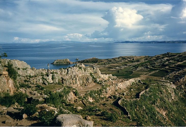 Sights, ruins, and things to see at Lake Titicaca on the Peru Bolivia border, Taquile Island