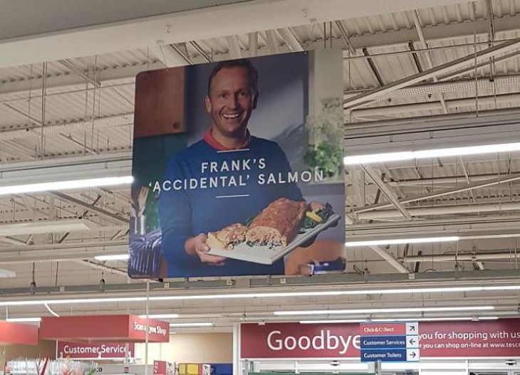 Hilarious pictures of people who misused quotation marks, accidental salmon