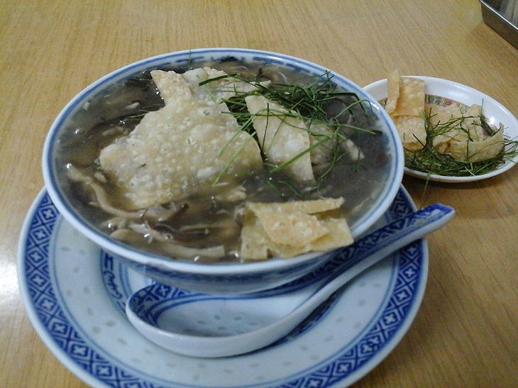 Strange, weird, odd and unusual foods, recipes and ingredients from different countries around the world, Snake Soup, a popular dish in Cantonese Cuisine made from the meat of two different types of snakes, believed to have high nutritional value and medicinal properties