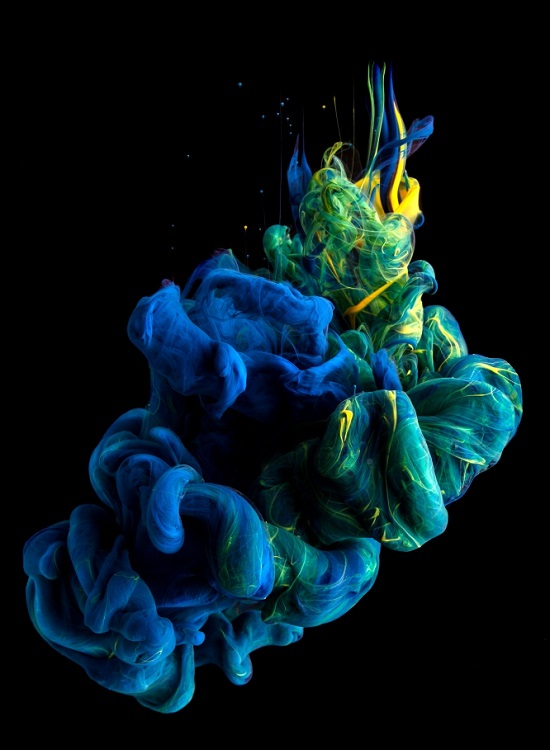 Winners from different categories of the 2019 Fine Arts Photography Awards, Category Abstract, Professional Winners, 3rd Place, Bronze Award, Liquid Art (Series), by Chavela Zink