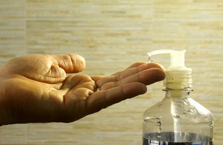 Home-made hand sanitizers 