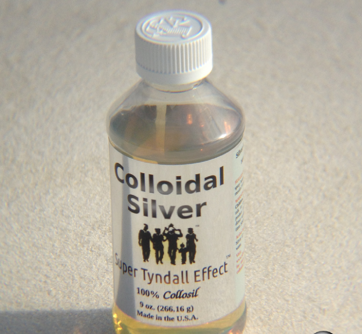 Use of colloidal silver