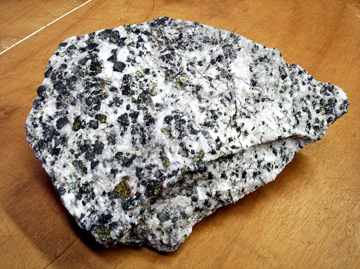 Normal or ordinary sedimentary, igneous and metamorphic rocks with beautiful patterns and colors, Carbonatite, an igneous rock made of more than 50% carbonate minerals