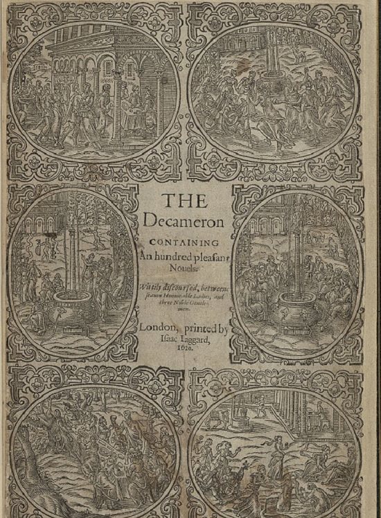 Books banned in the United States by the American Government or Courts, The Decameron by 14th-century Italian author Giovanni Boccaccio