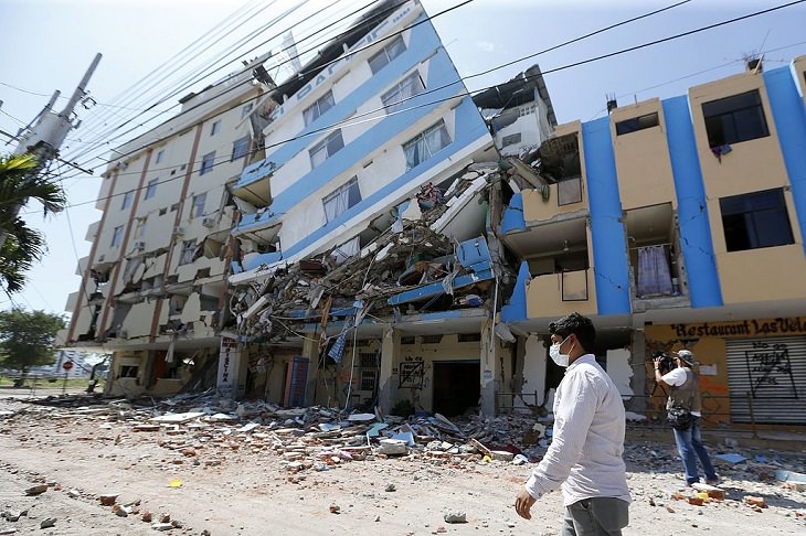 The deadliest and worst natural disasters to strike different countries across the world between 2005 and 2020 and the relief and recovery efforts, Ecuador Earthquake, 16th April, 2016