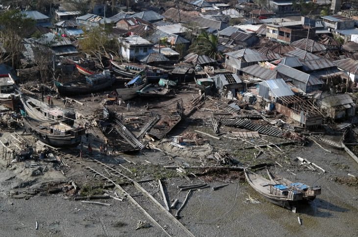 The deadliest and worst natural disasters to strike different countries across the world between 2005 and 2020 and the relief and recovery efforts, Bangladesh, Cyclone Sidr, 11th to 16th November, 2007