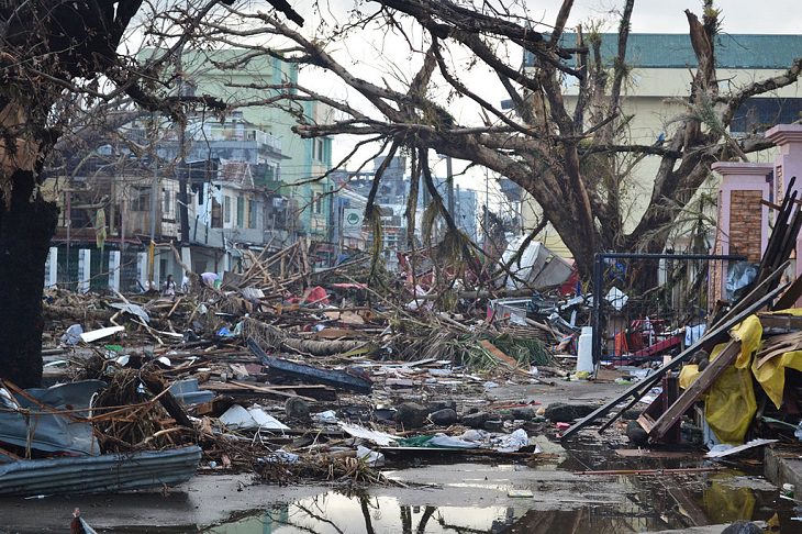 The deadliest and worst natural disasters to strike different countries across the world between 2005 and 2020 and the relief and recovery efforts, Philippines, Typhoon Haiyan, 3rd to 4th November, 2013