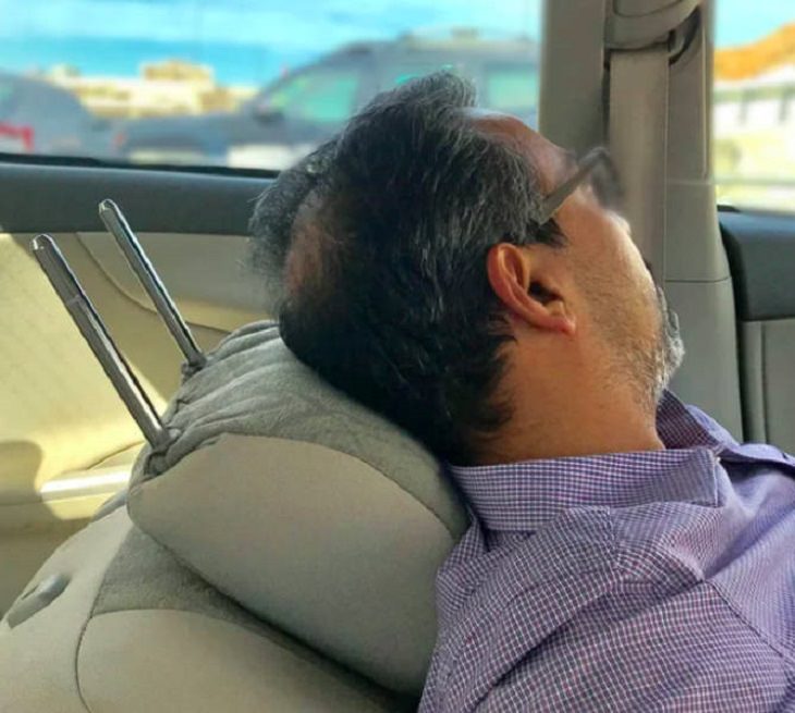 Handy tips and tricks for every car owner and driver, detachable headrests on seats used as pillow