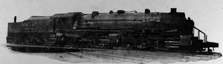 Erie Class P-1 Largest Steam Locomotives