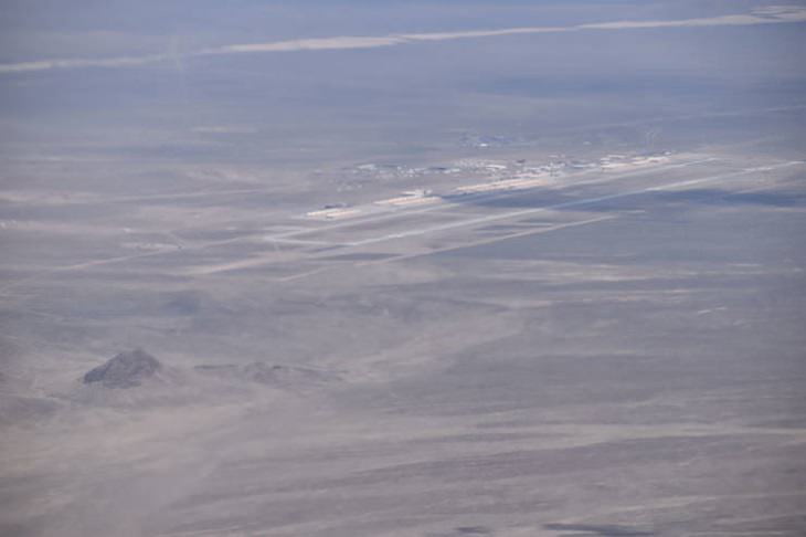 Photographs taken by private and commercial pilot from California, Gabriel Zeifman, while flying legally over mysterious Area 51 (United States Air Force Facility Homey Airport (KXTA) and Groom Lake)